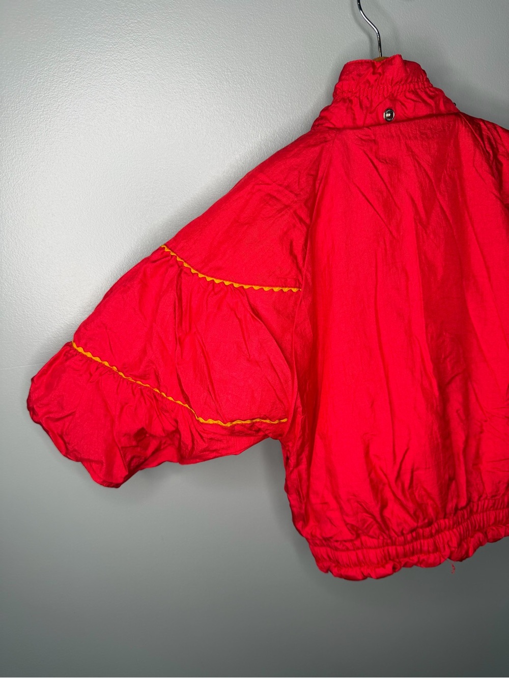 Carters Outerwear Vintage 90s Nylon Aztec Embroidered Puffer Coat - Picture 8 of 11